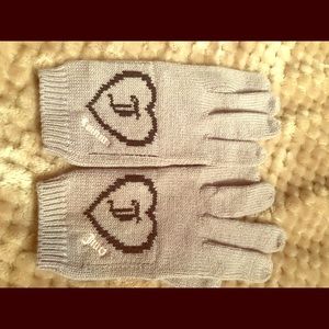 Juicy couture knit gloves